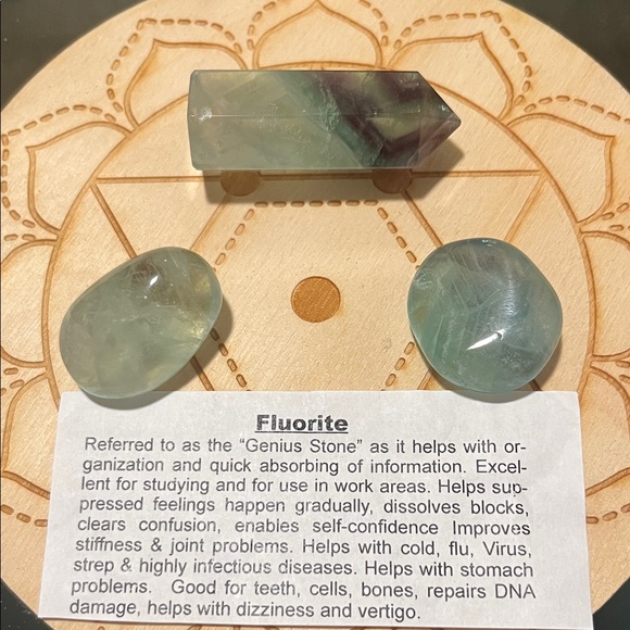 The Mystical Crystal Other - Fluorite Crystal Set (3)